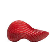 (W) Diesel x Melissa Quantum Slip-On Sneakers in Melflex Red