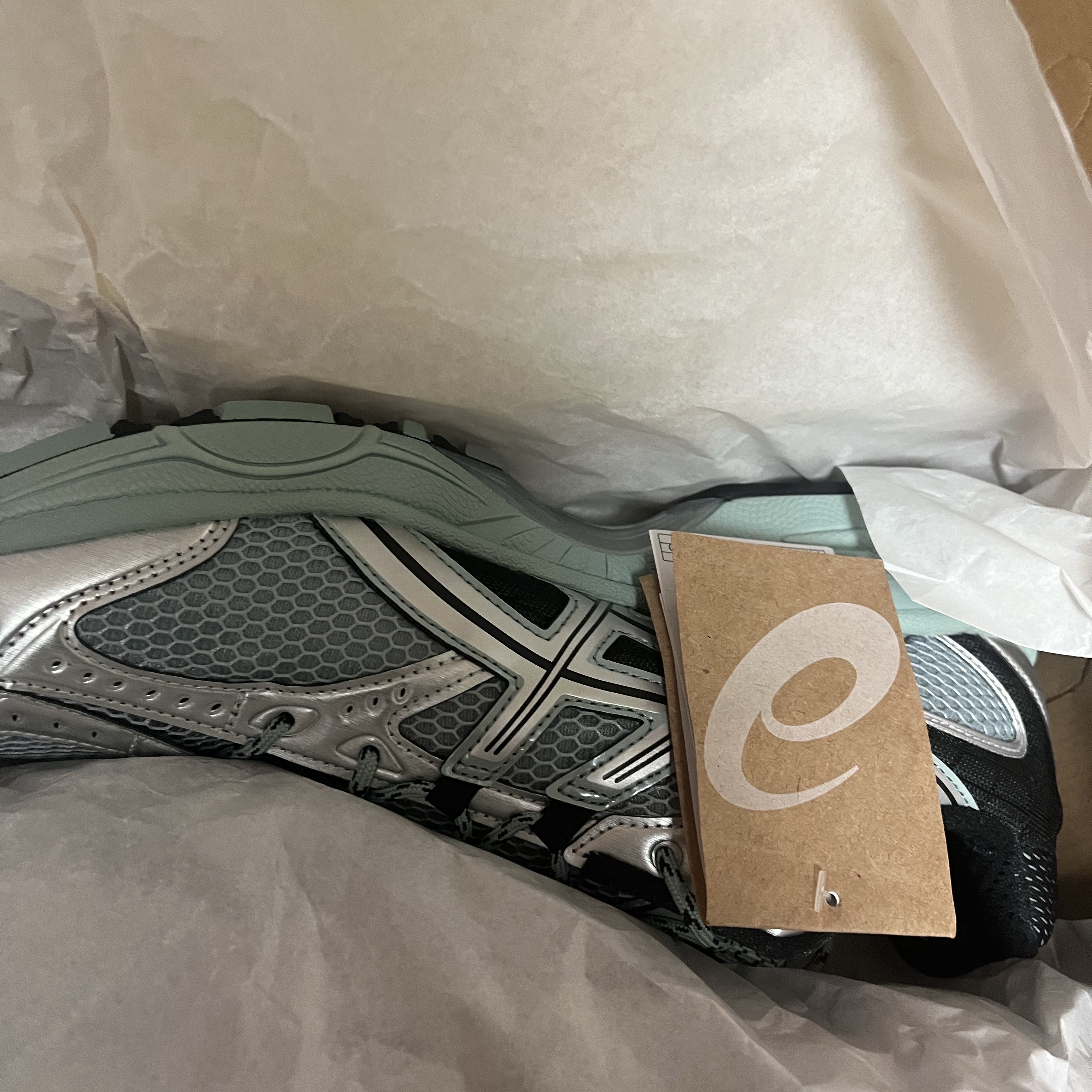 Asics Gel-Nimbus 10.1 Ocean Haze Pure Silver 착용 스타일