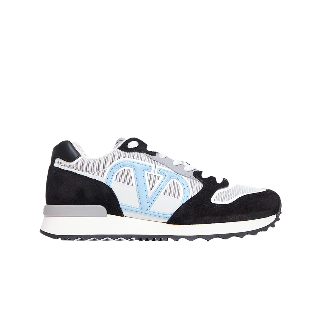 S0H17TAEZDA Valentino VLogo Low-Top Sneakers White Black