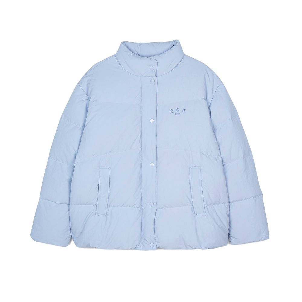 벤시몽 푸퍼 덕다운 자켓 라벤더블루(Bensimon Puffer Duck Down Jacket Lavender Blue)