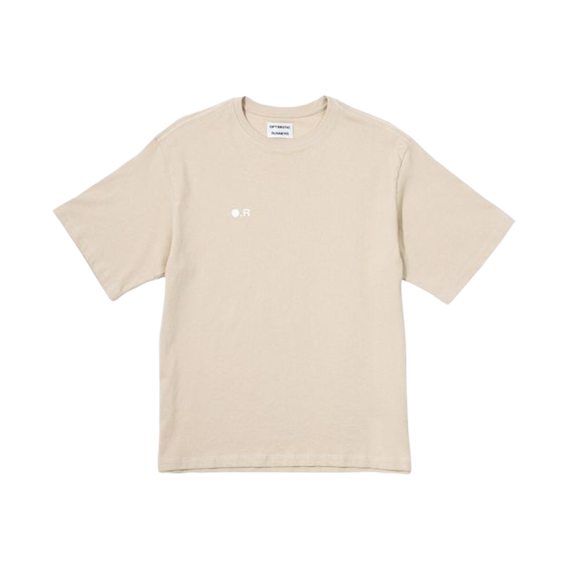옵티미스틱 러너스 코튼 티셔츠 더스티 핑크(Optimistic Runners Cotton T-Shirt Dusty Pink)