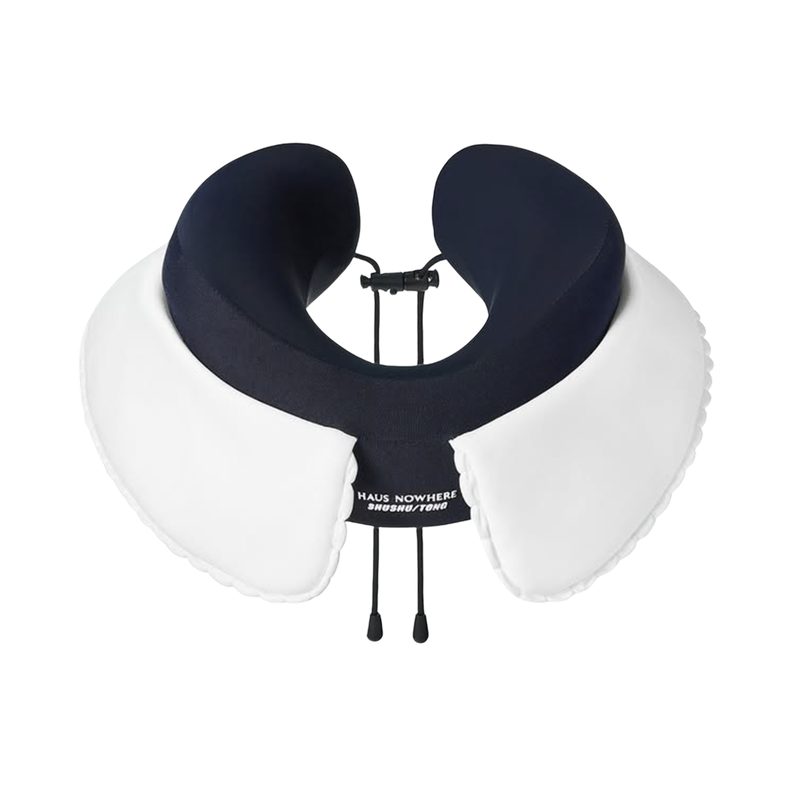 하우스 노웨어 x 슈슈통 리본 넥 필로우 2 네이비 블루(Haus Nowhere x Shushu/Tong Ribbon Neck Pillow 2 Navy Blue)