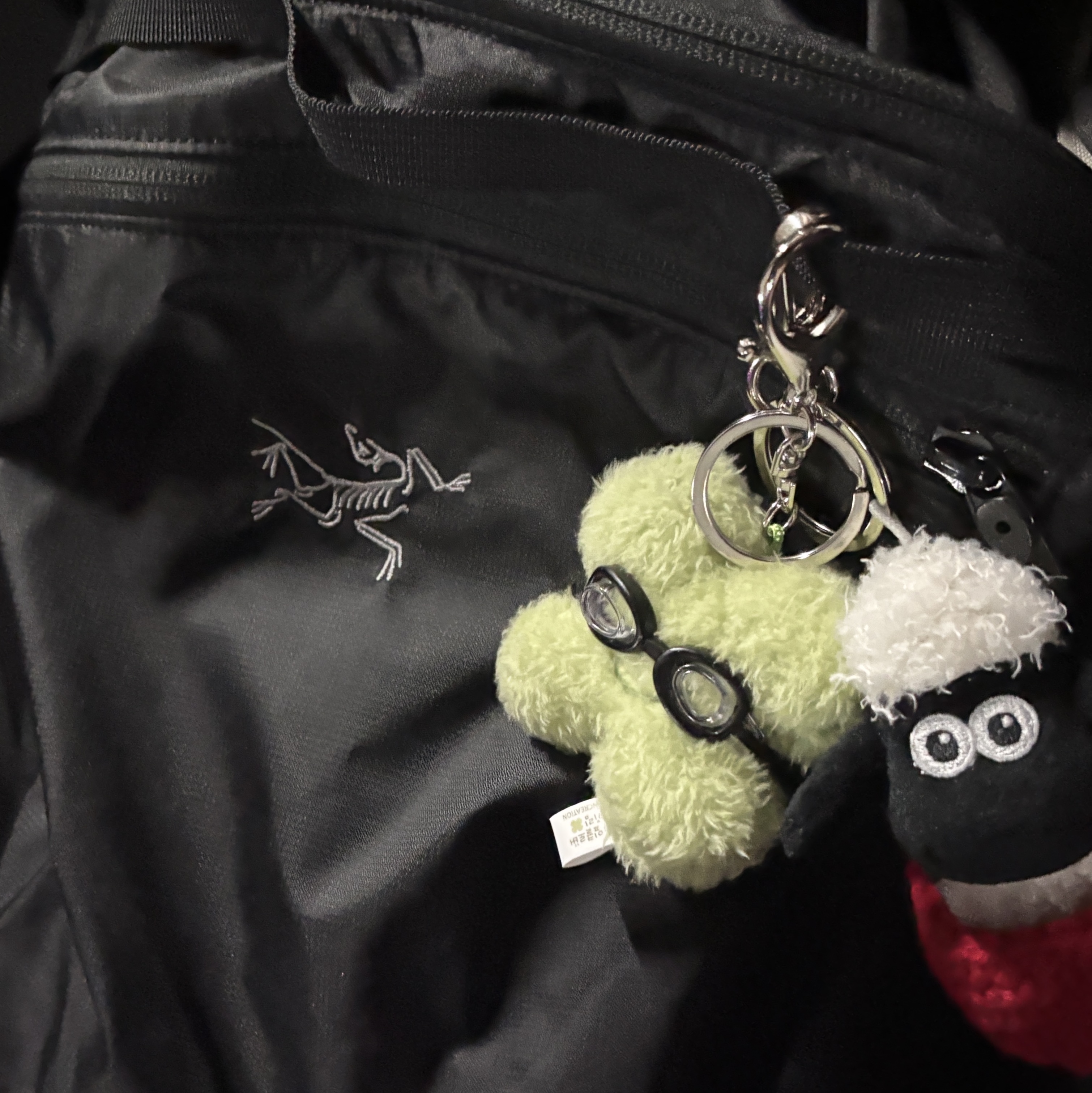 Arc'teryx Heliad 15 Backpack Black 착용 스타일