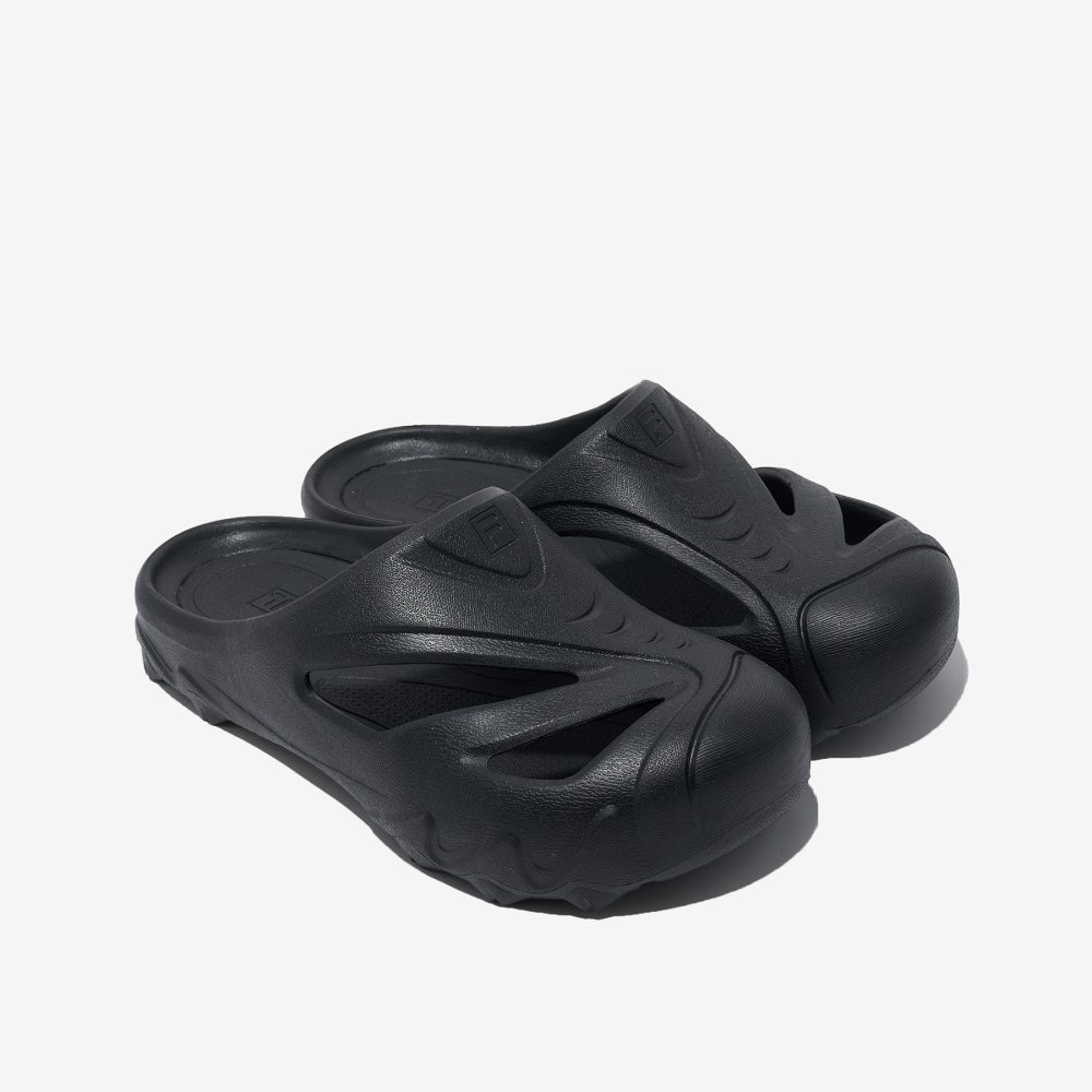 11001SM02788H001 [6% 적립] FILA Oakmont Clog Black - #2