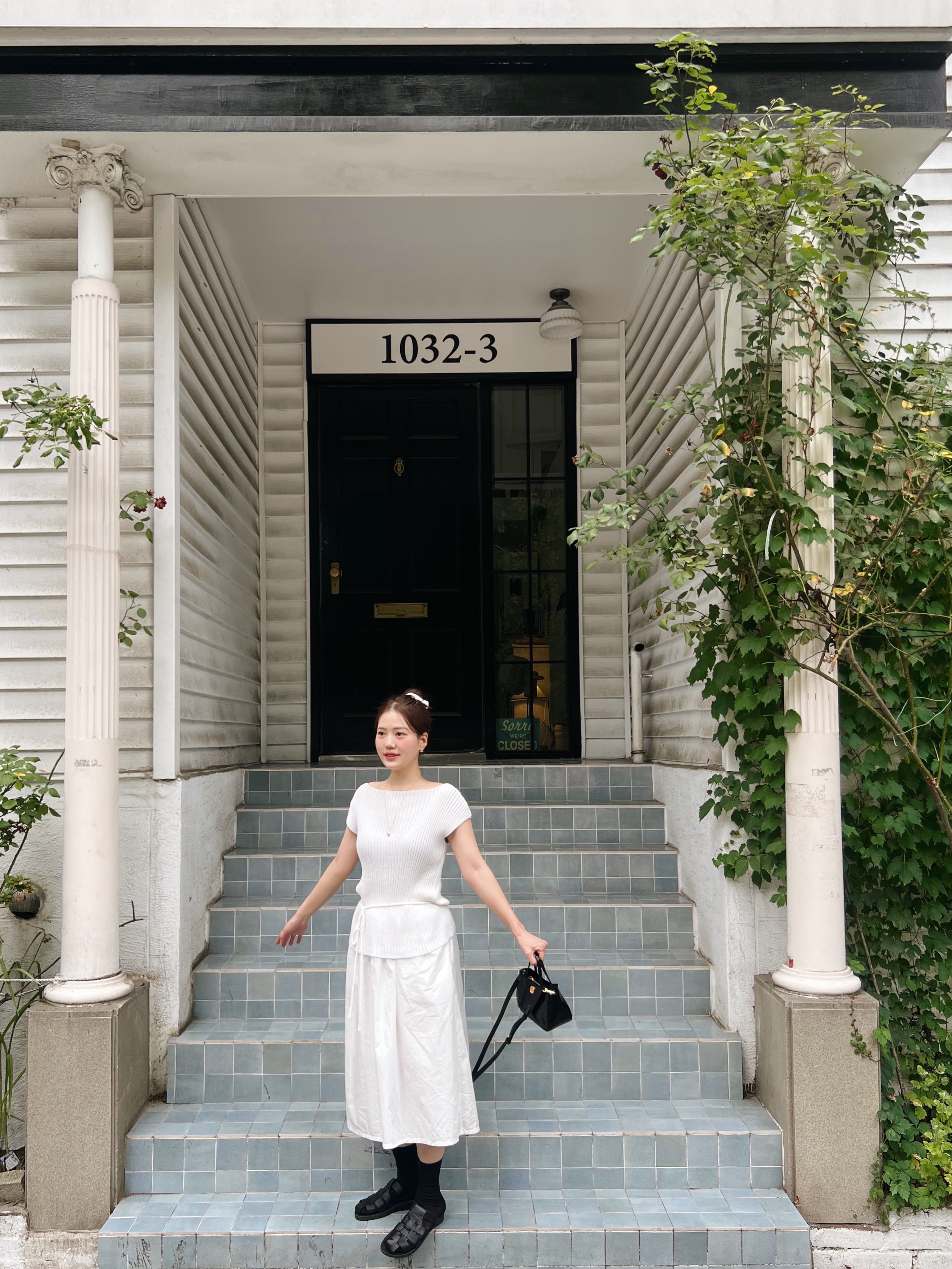 Jerusalem Sandals No.1063 Michael Slide Black 착용 스타일 - 1