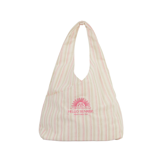 HS53BG003RS0 Hello Sunrise 3Way Bikini Bag_Red Multi Stripe