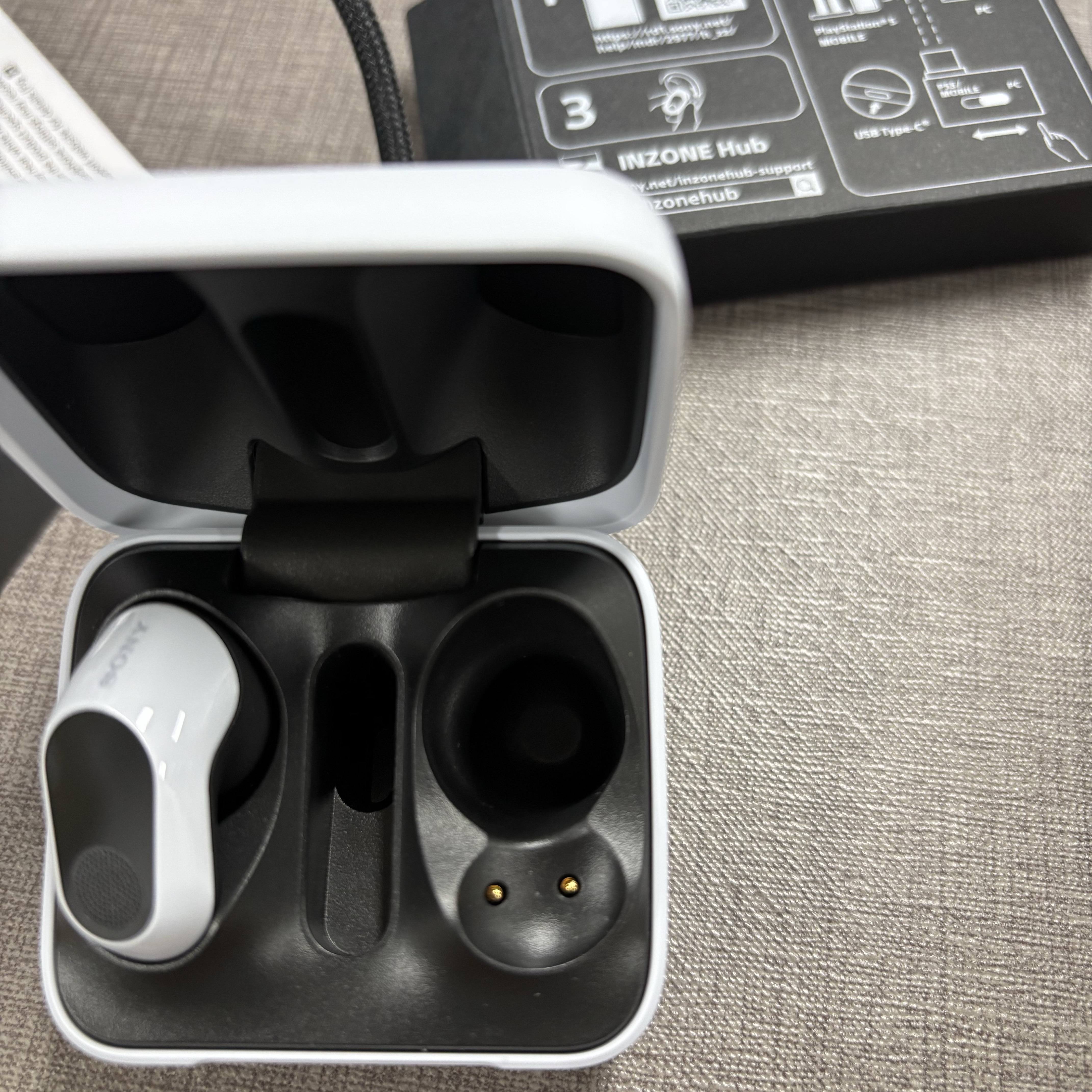 Sony INZONE Buds White (Sony Korea Ver.) 착용 스타일