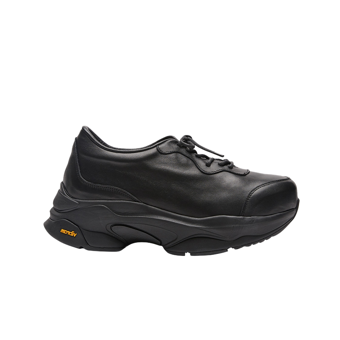 YS0003 YUJI Vibram Shoes Leather Black