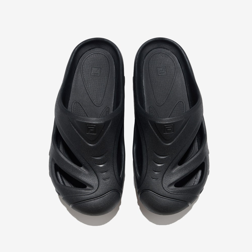 11001SM02788H001 [6% 적립] FILA Oakmont Clog Black - #4