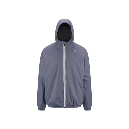 Y246EUD911 K-WAY Le Vrai Claude Warm Jacket Blue Grey