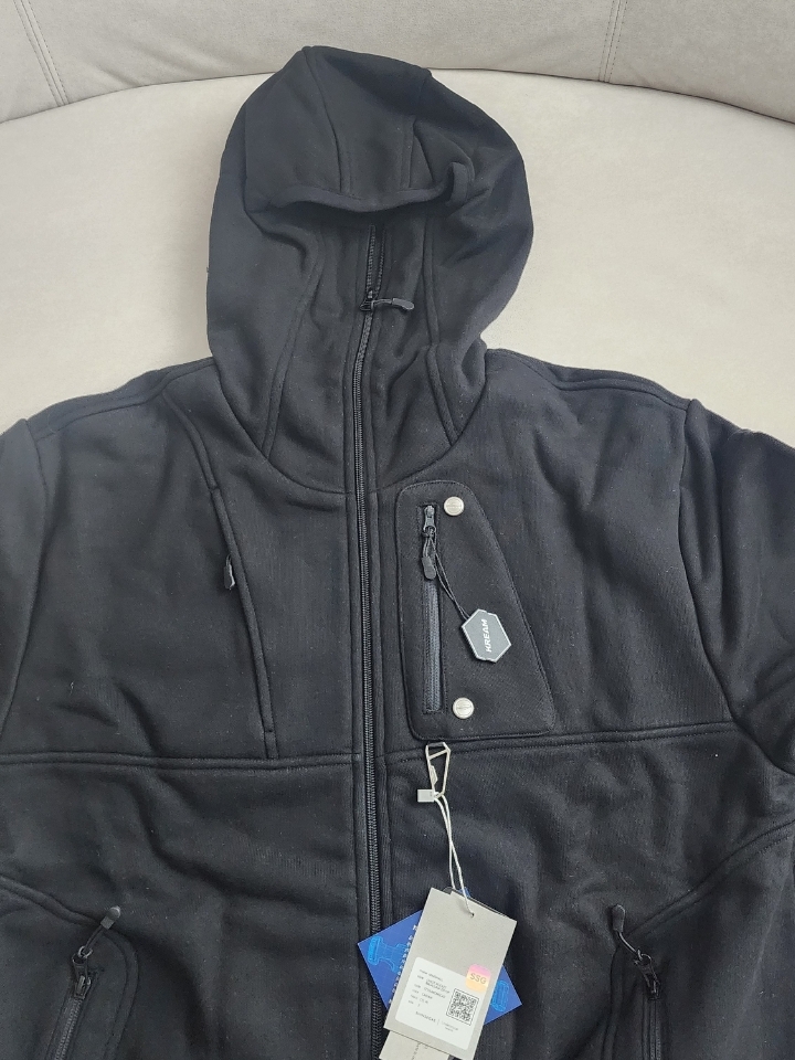 Undermycar Marshall Chest Pocket Balaclava Zip-Up Cariair - 22SS 착용 스타일