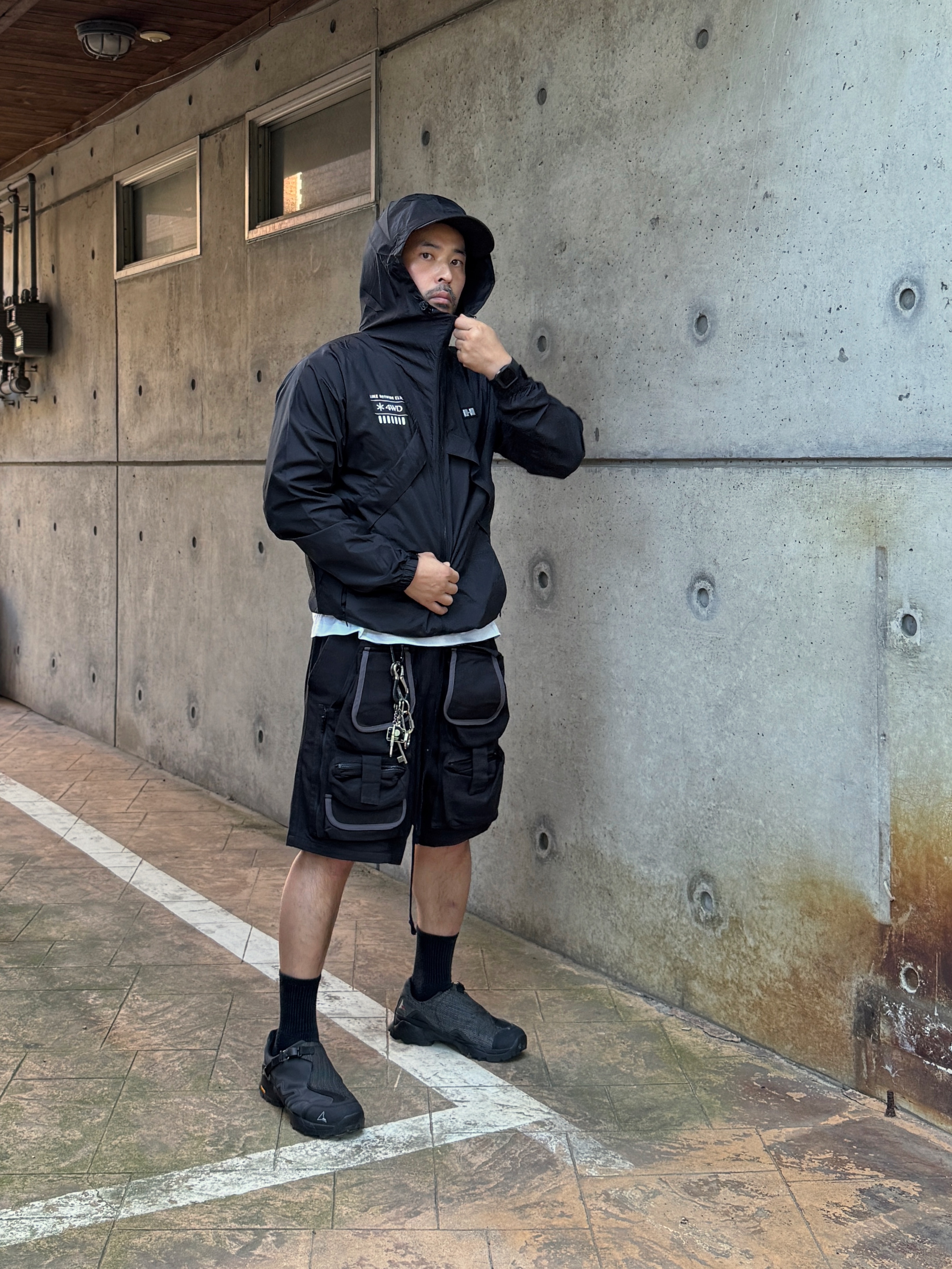 Roa Hiking Minaar Black 착용 스타일 - 1