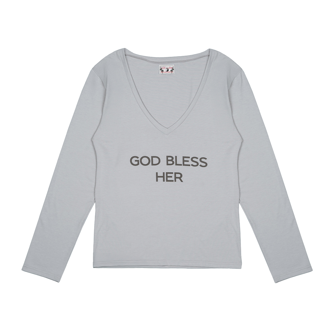 러프넥 블레스 롱 티셔츠 애쉬(Roughneck Bless Long T-Shirt Ash)