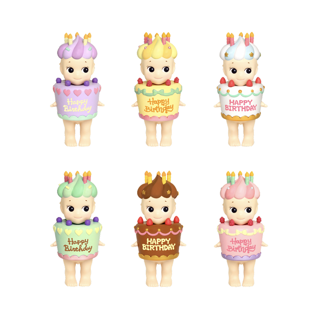 - Sonny Angel Birthday Gift Series Sealed Case (6 Blind Boxes)
