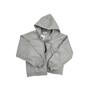 Nonnod Scuba Zip Hoodie Grey