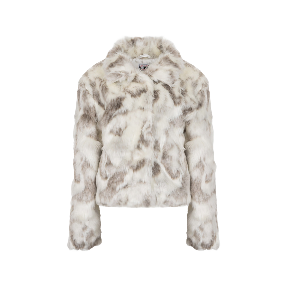 러프넥 스포티드 페이크 퍼 코트(Roughneck Sporty faux fur coat)