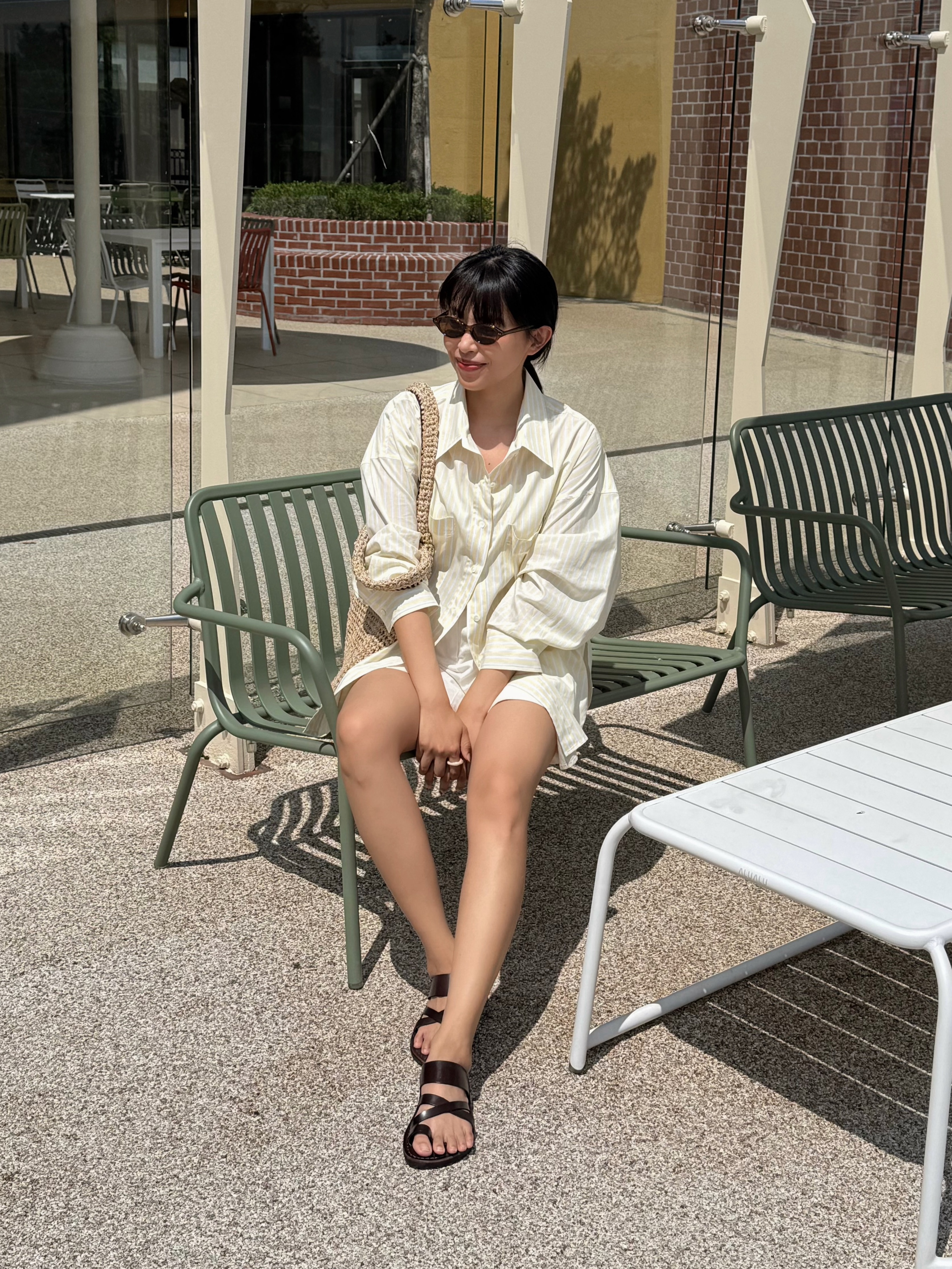 Jerusalem Sandals No.8 The Good Shepherd Brown 착용 스타일 - 2