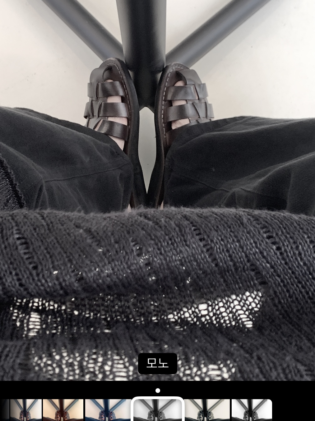 Jerusalem Sandals No.1063 Michael Slide Brown 착용 스타일 - 3