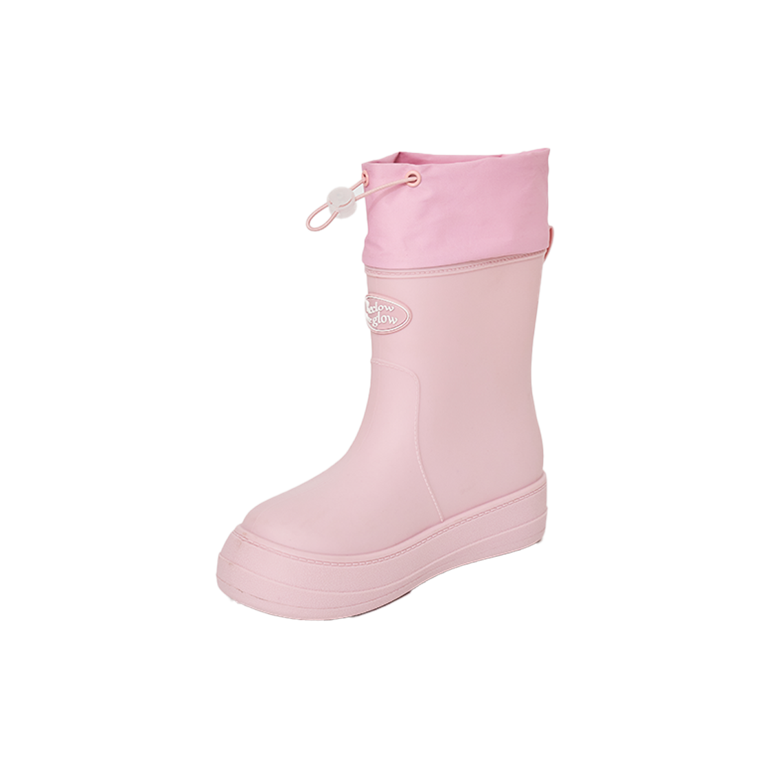 리끌로우 리-레인 셔링 부츠 핑크(RECLOW Re-rain Shirrng Boots Pink) - 2