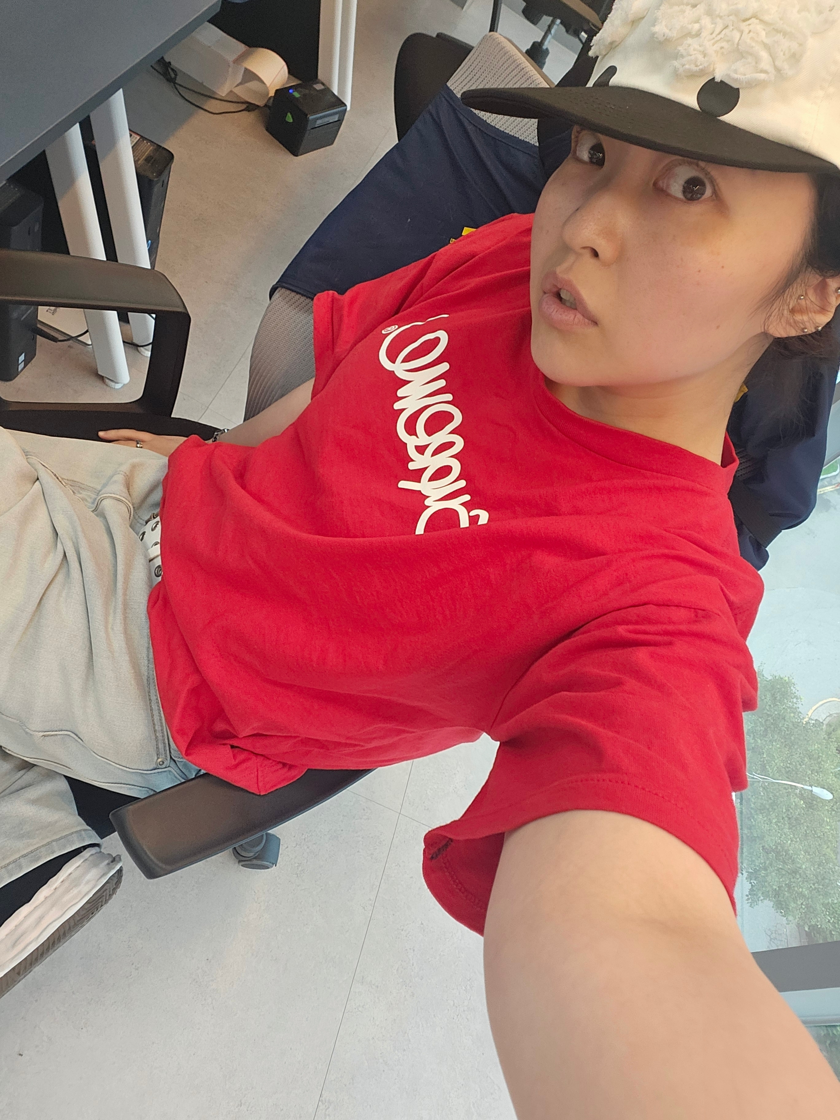 Supreme Handstyle T-Shirt Red - 22SS, Maison Mihara Yasuhiro Blakey OG Sole Canvas Low-top Sneakers Black White 착용 스타일
