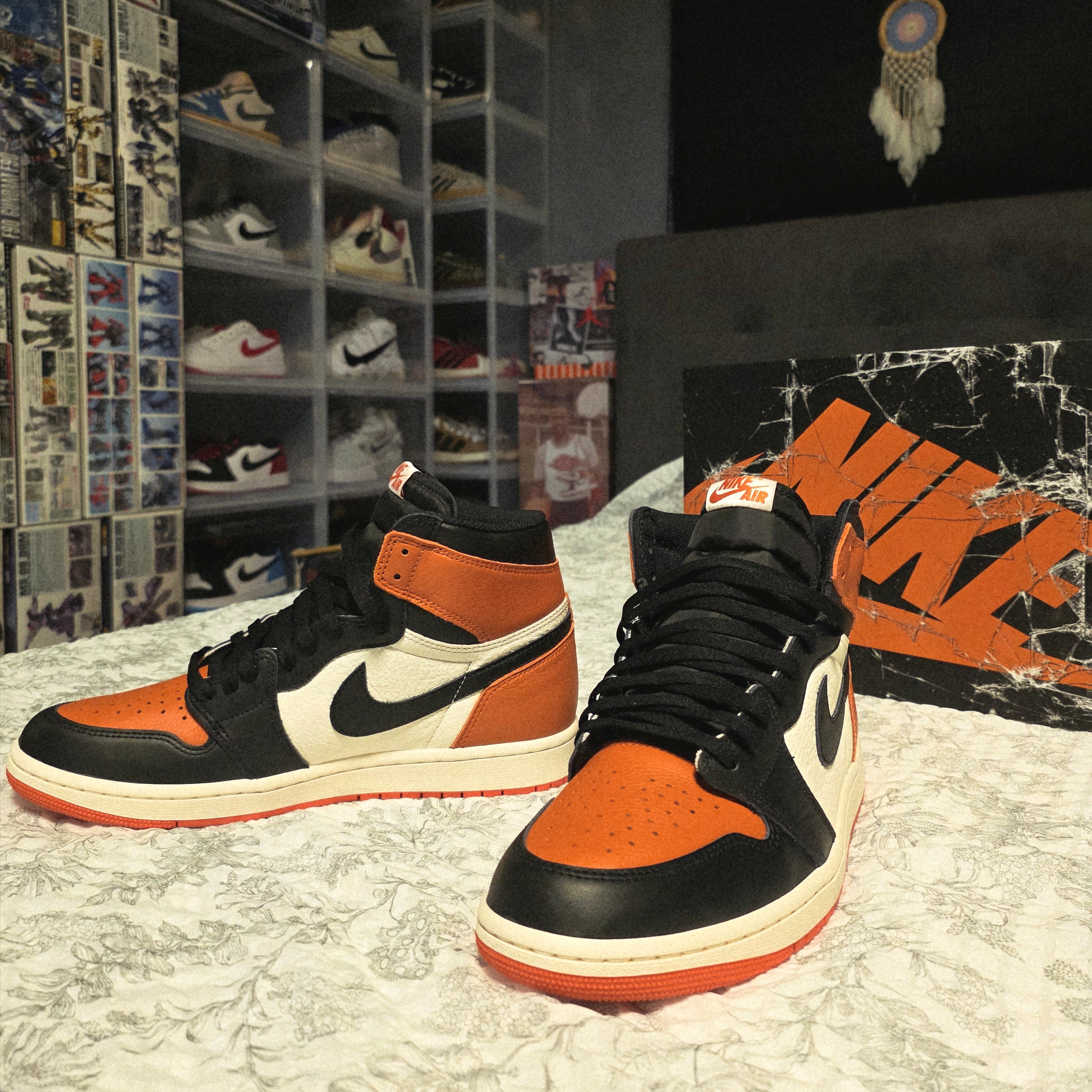 Jordan 1 Retro High OG Shattered Backboard 착용 스타일 - 4