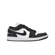 (W) Jordan 1 Low Black and White