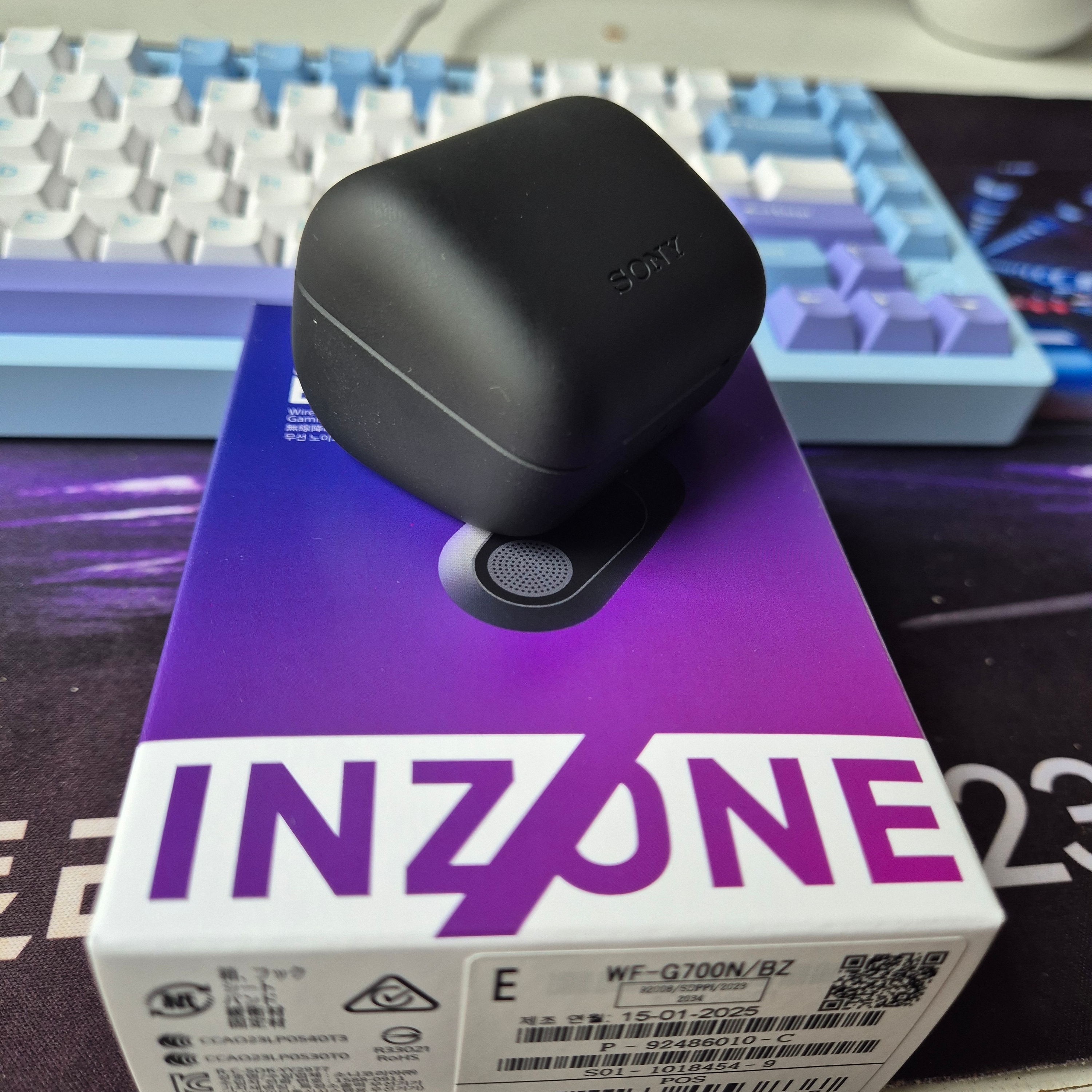 Sony INZONE Buds Black (Sony Korea Ver.) 착용 스타일 - 2