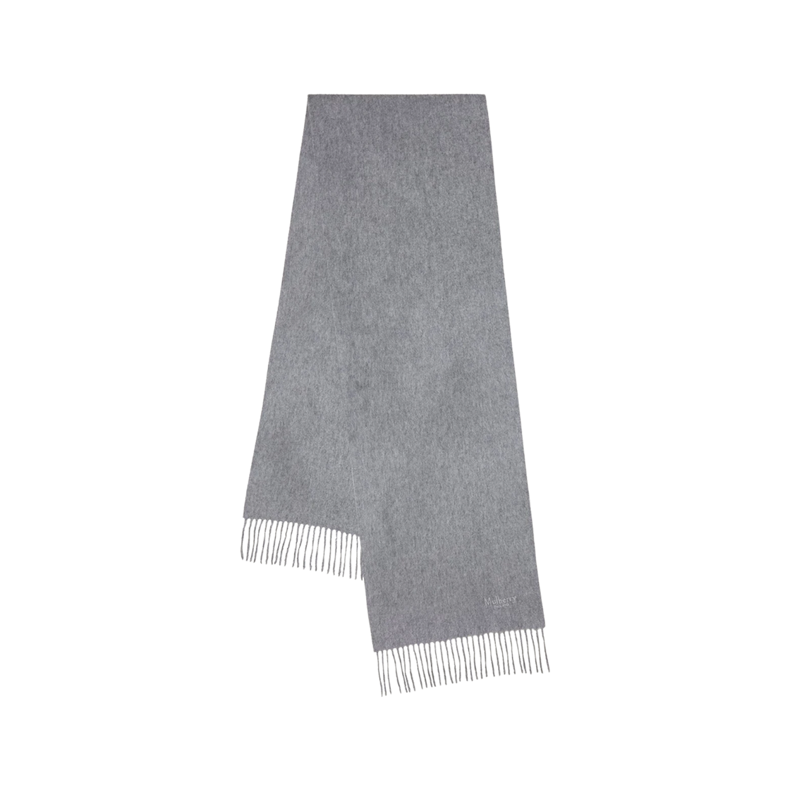 멀버리 캐시미어 스카프 라이트 그레이 멜란지(Mulberry Cashmere Scarf Light Grey Melange)