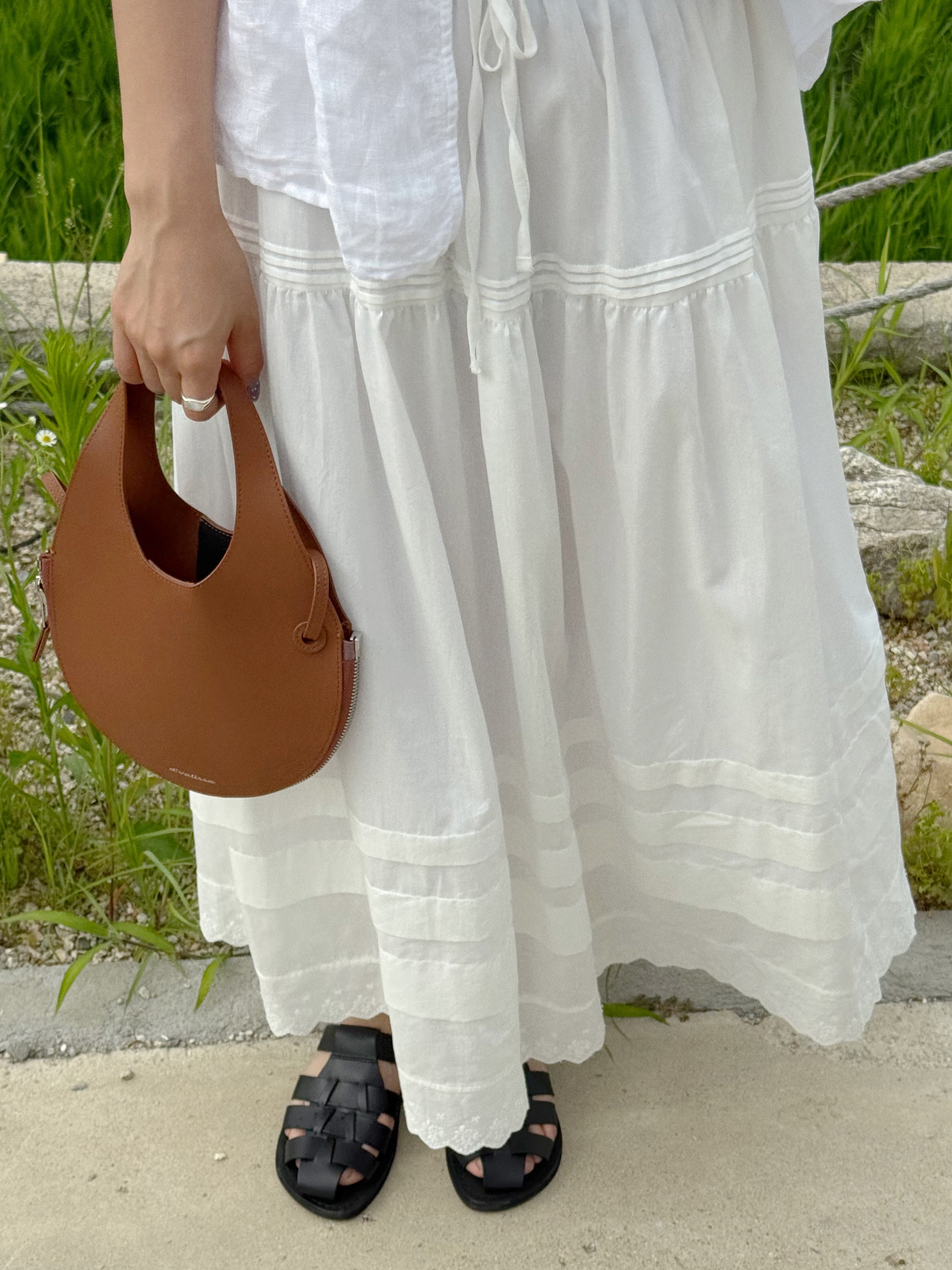 Jerusalem Sandals No.1063 Michael Slide Black 착용 스타일 - 6