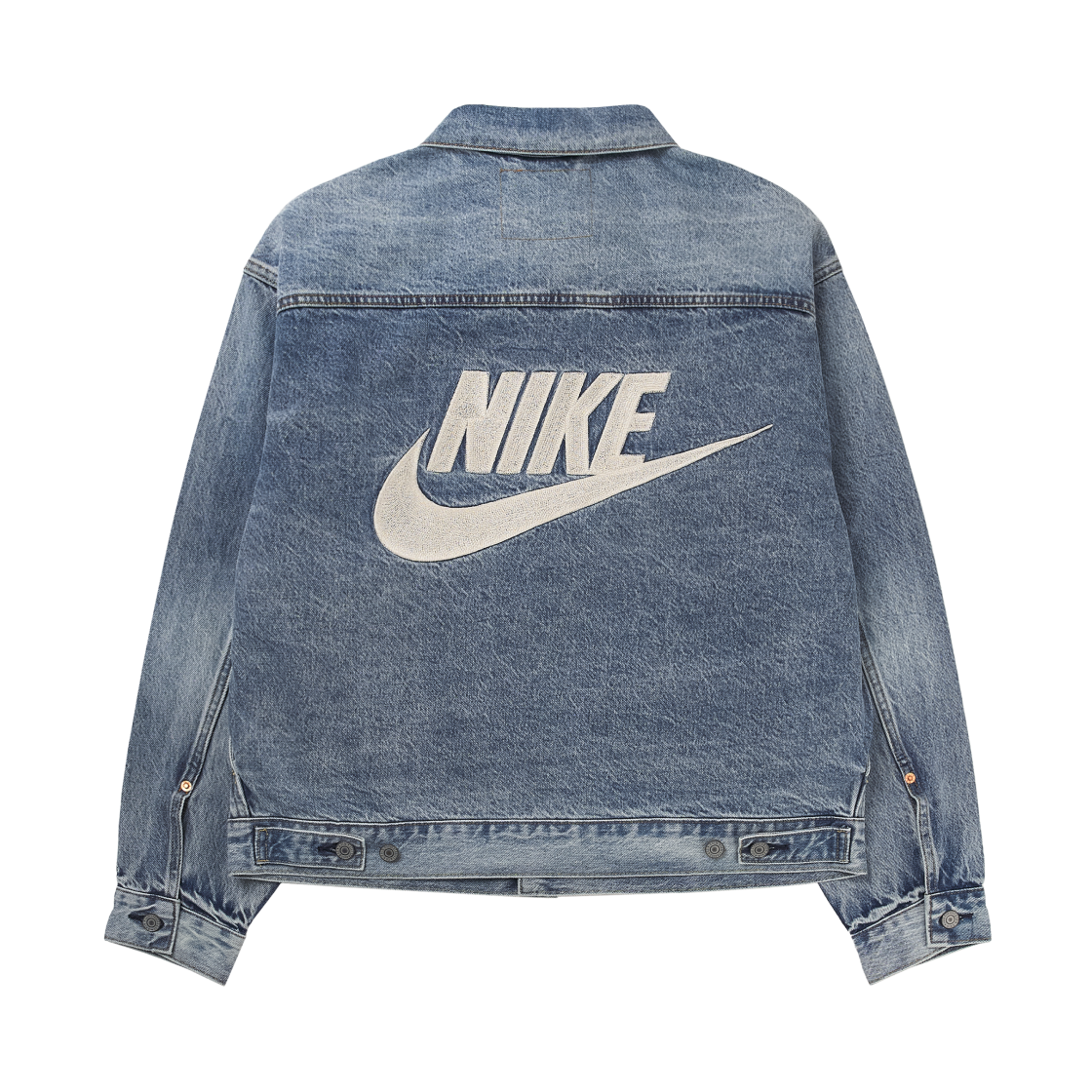 리바이스 x 나이키 트러커 자켓 라이트 블루(Levi's x Nike Trucker Jacket Light Blue)