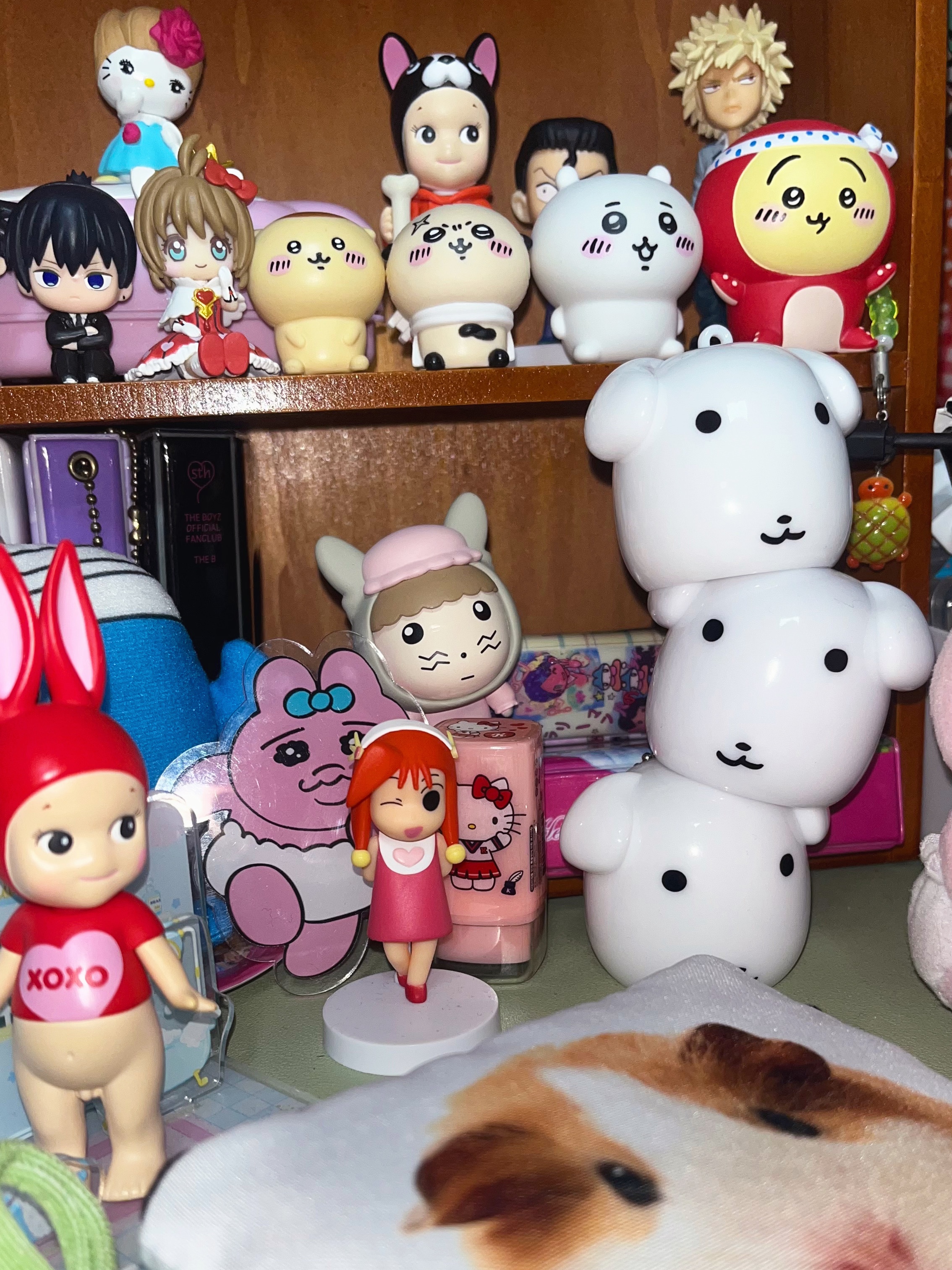 Sonny Angel Kiss Kiss Keyring Series Sealed Case (6 Blind Boxes), Sonny Angel Animal 3 Series Sealed Case (12 Blind Boxes) 착용 스타일