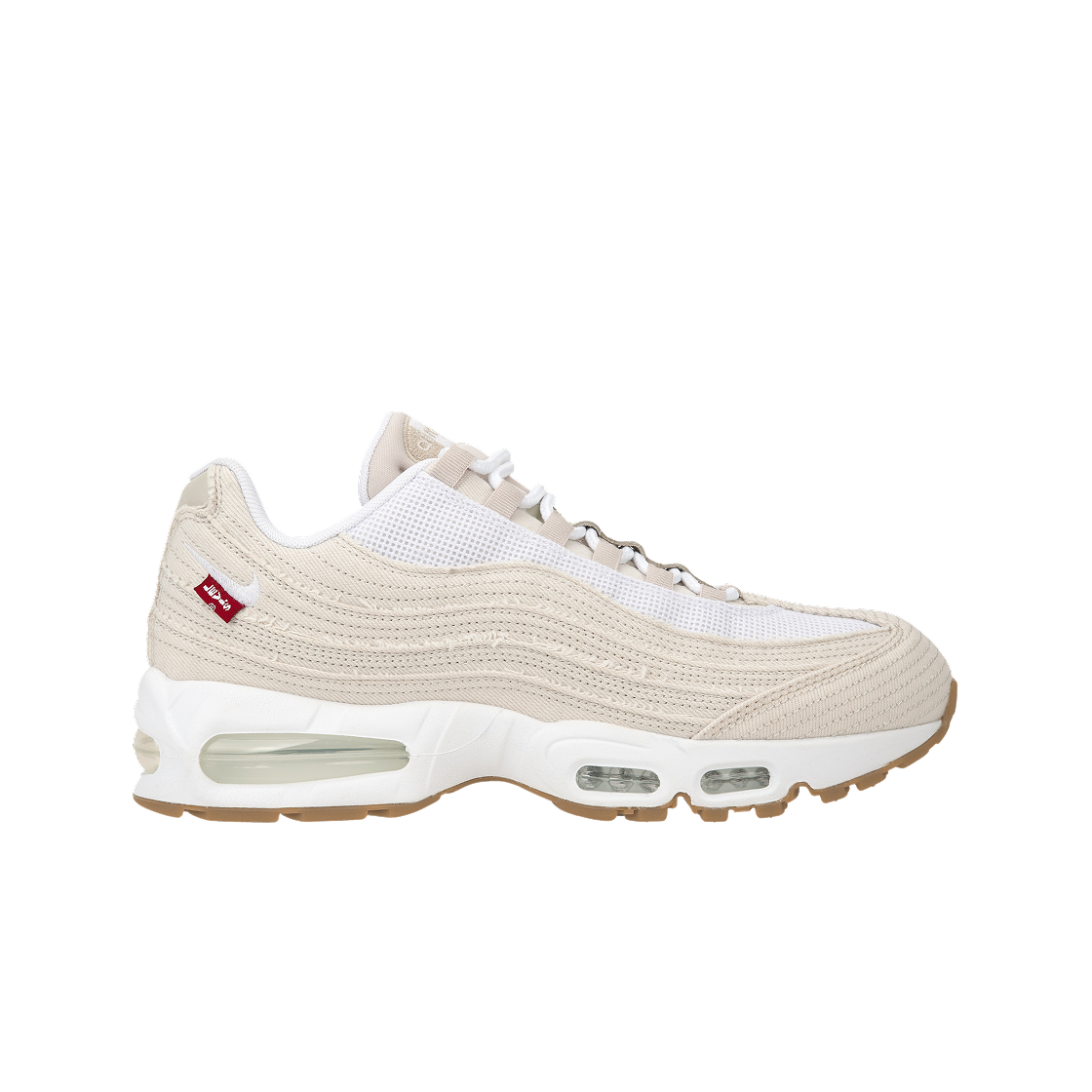 나이키 x 리바이스 에어맥스 95 화이트 앤 에크루(Nike x Levi's Air Max 95 White and Ecru)