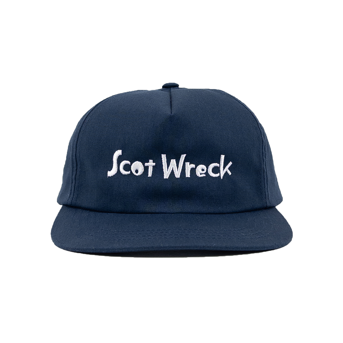 SW251001FR THE SCOT WRECK Scot Wreck 5-Panel Hat (Navy)