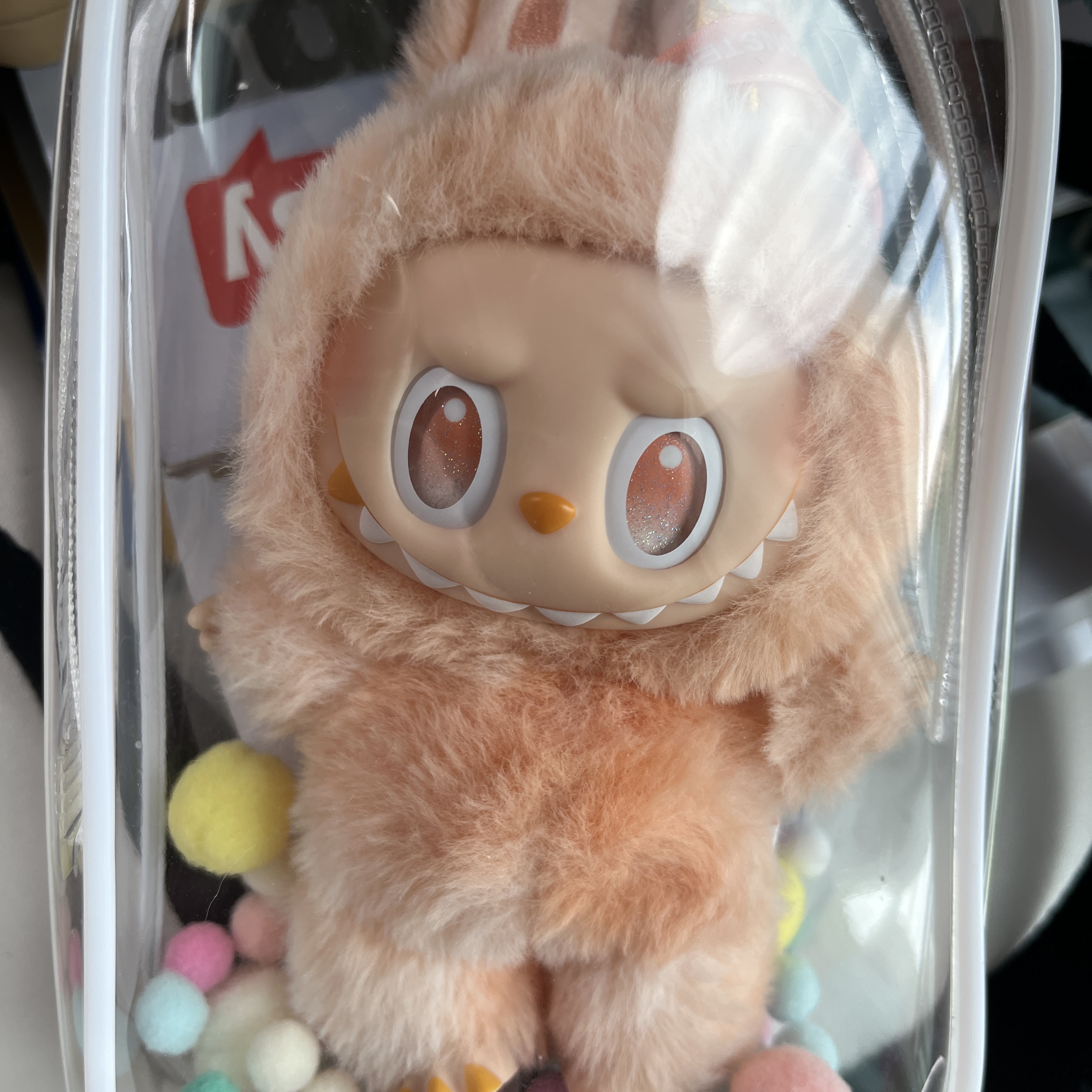 Pop Mart Labubu The Monsters Highlight Series Happiness Keyring (Opened Case) 착용 스타일