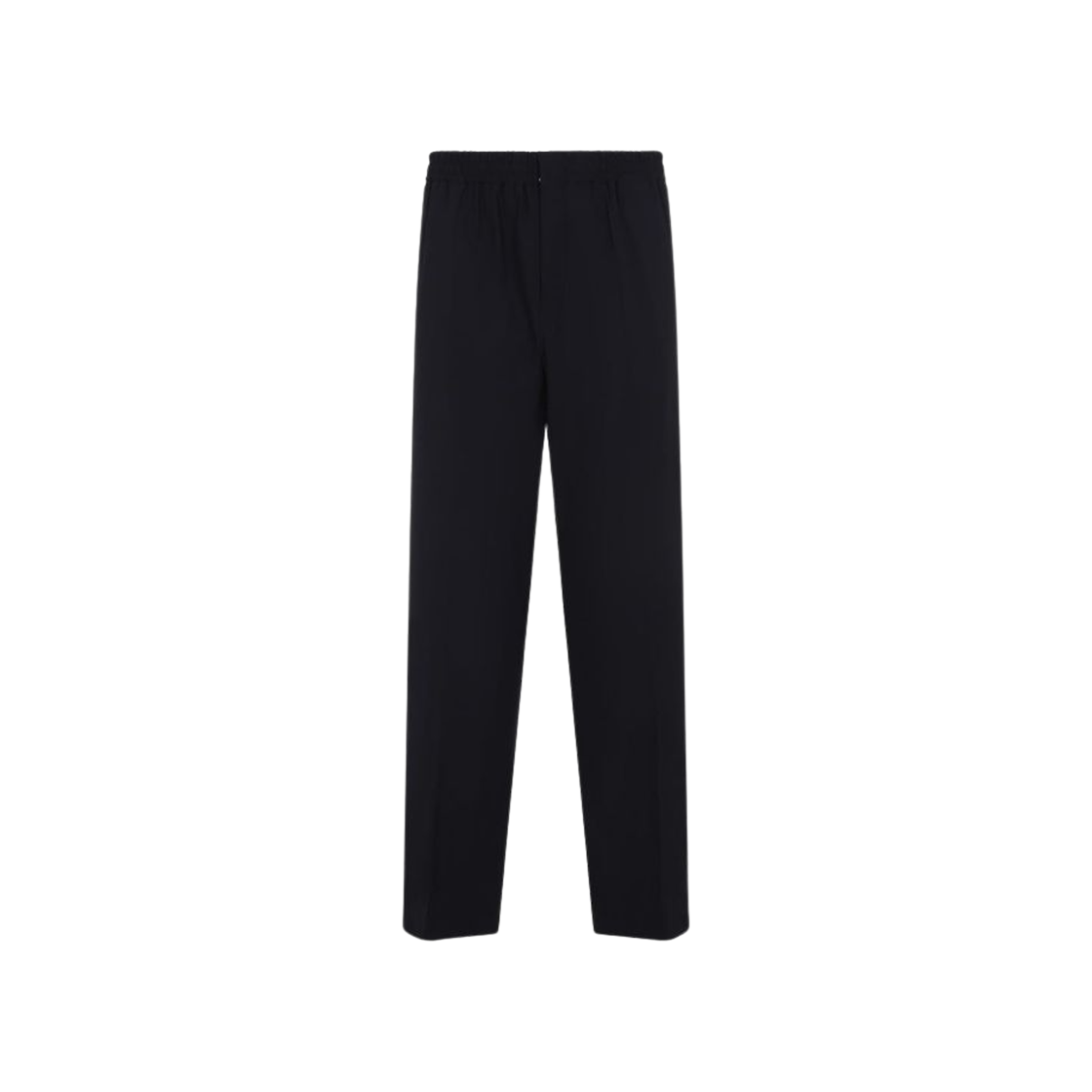 811897V4XP04246 Bottega Veneta Pine Wool Trousers Midnight Blue