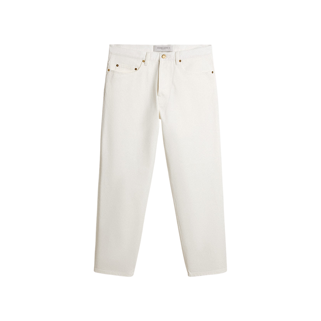 GMP01186-P000980-10190 Golden Goose Denim Pants White