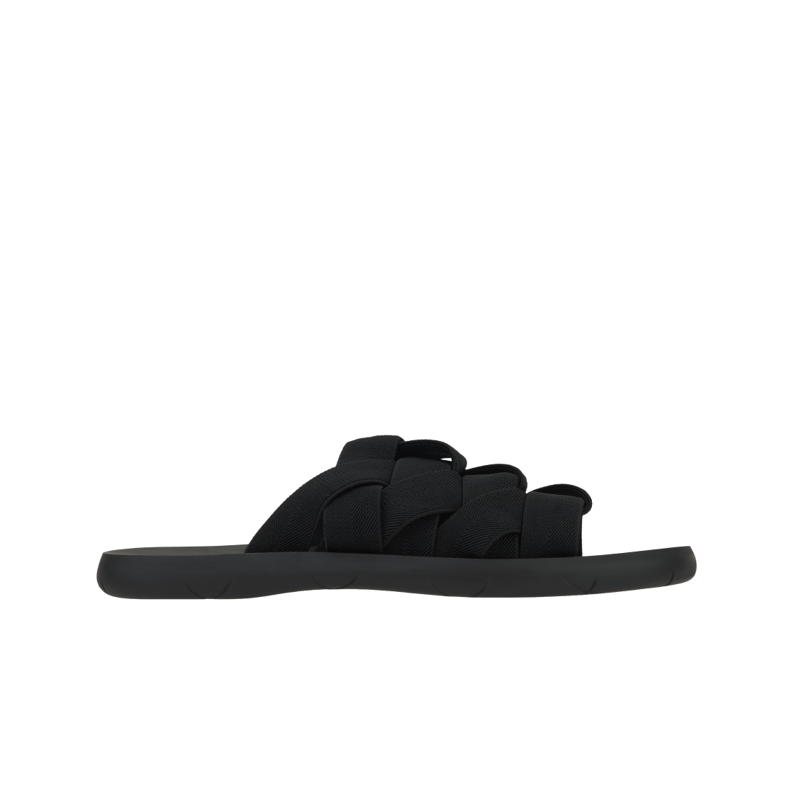 651402V0GV01000 Bottega Veneta Plat Mule Black