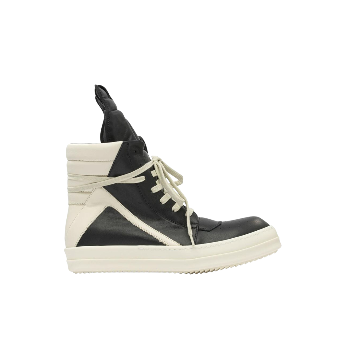 릭 오웬스 지오바스켓 스니커즈 블랙 밀크(Rick Owens Geobasket Sneakers Black Milk)