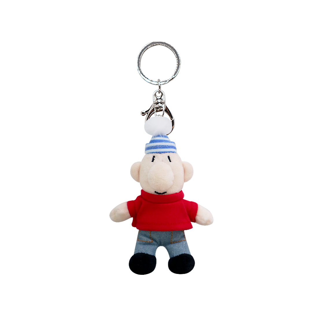 드림씨앤씨 패트와 매트 매트 레드 미니 키링 인형 10cm(Dream C&C Pat&Mat Mini Keyring 10cm)