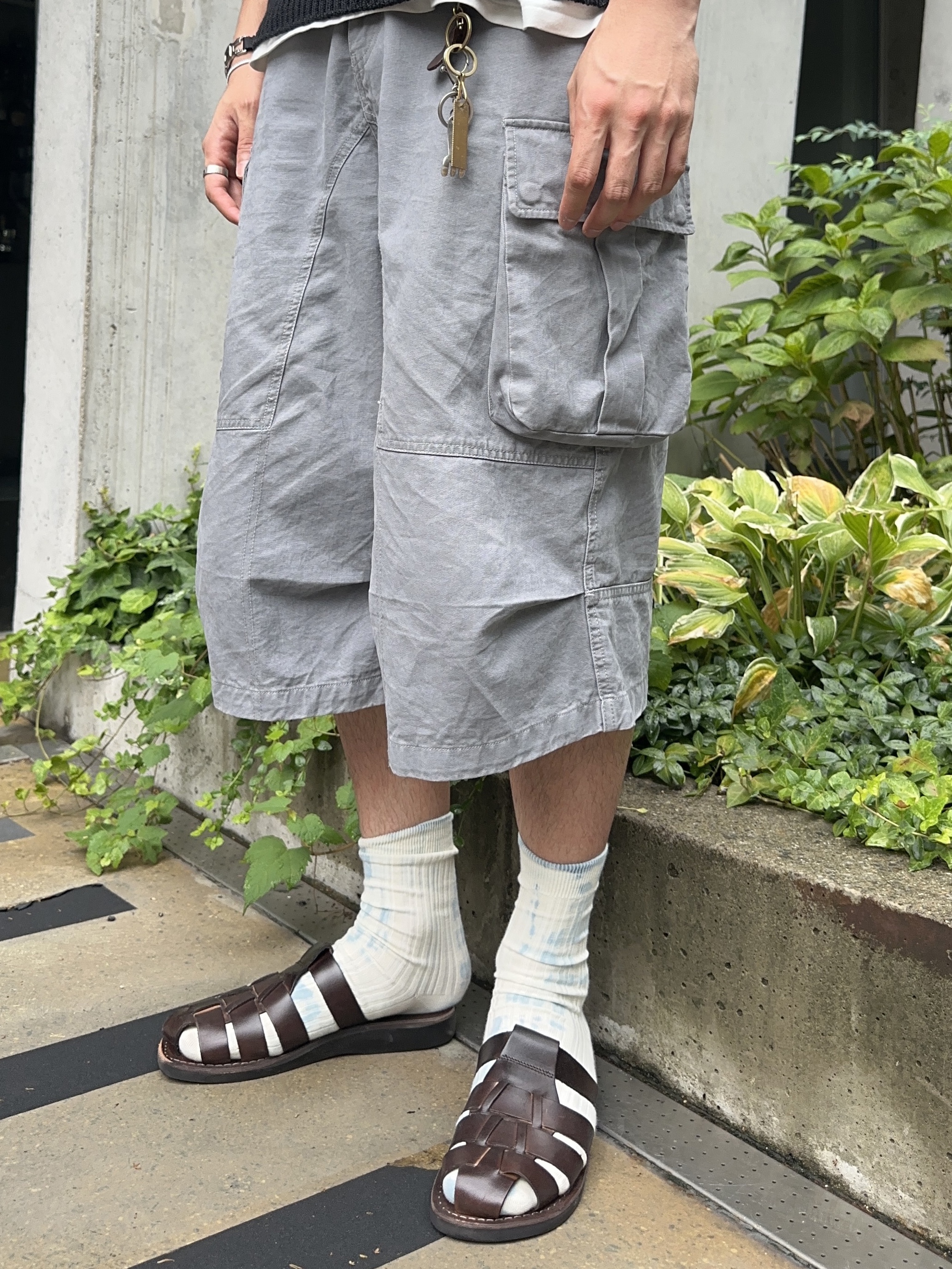 Jerusalem Sandals No.1063 Michael Slide Brown 착용 스타일 - 1