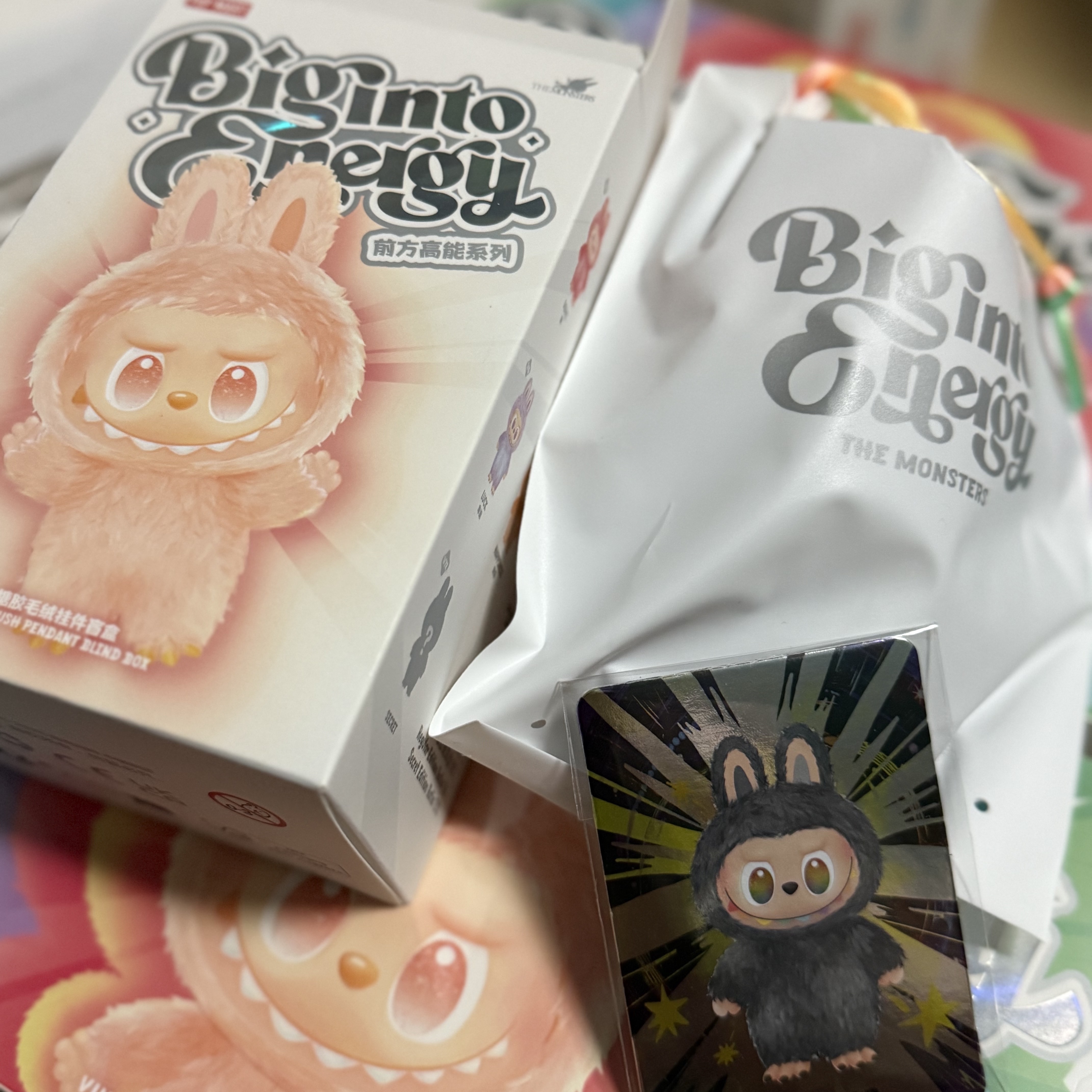 Pop Mart Labubu The Monsters Highlight Series ID Keyring (Opened Case) 착용 스타일