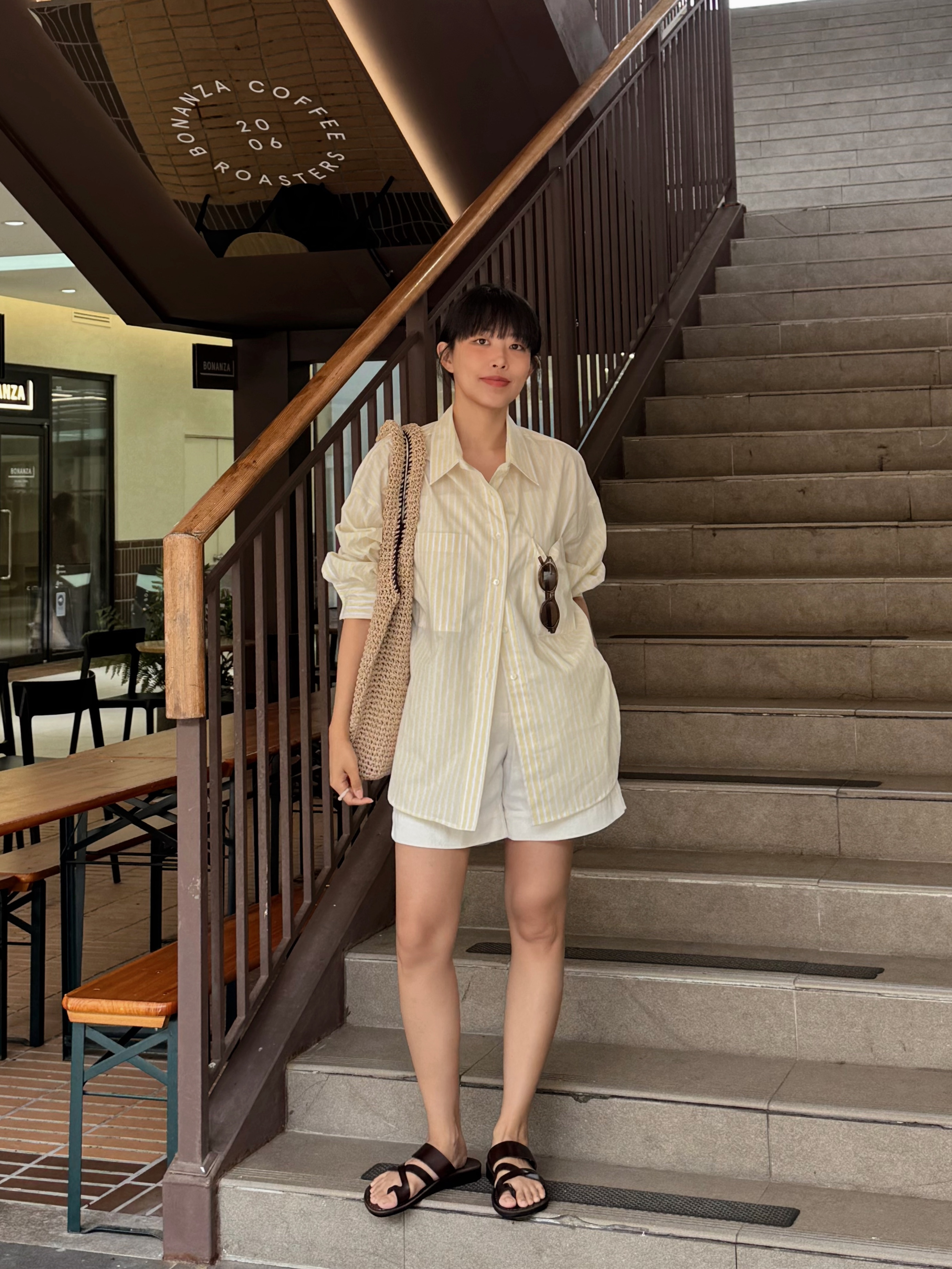 Jerusalem Sandals No.8 The Good Shepherd Brown 착용 스타일 - 6