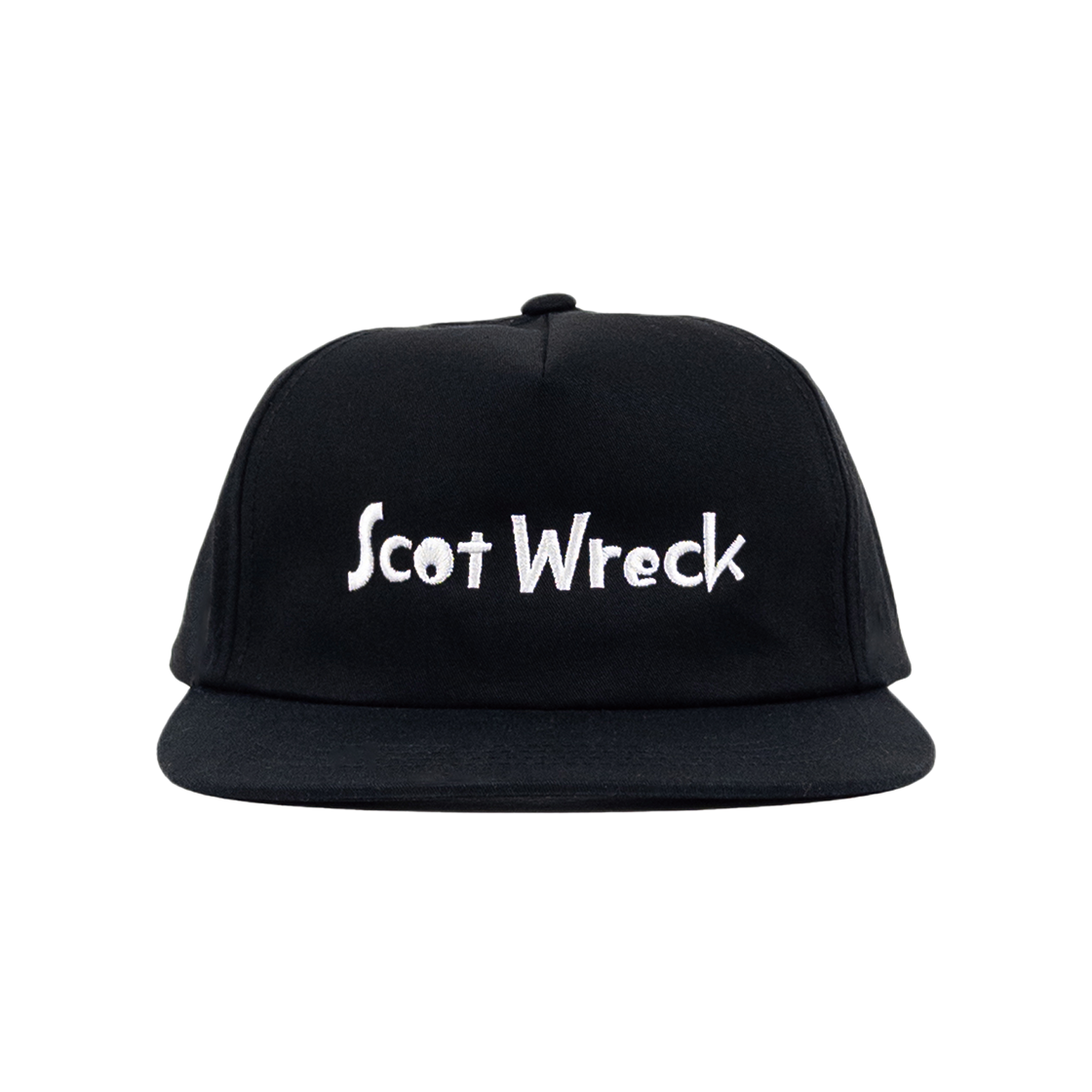 SW251002FR THE SCOT WRECK Scot Wreck 5-Panel Hat (Black)