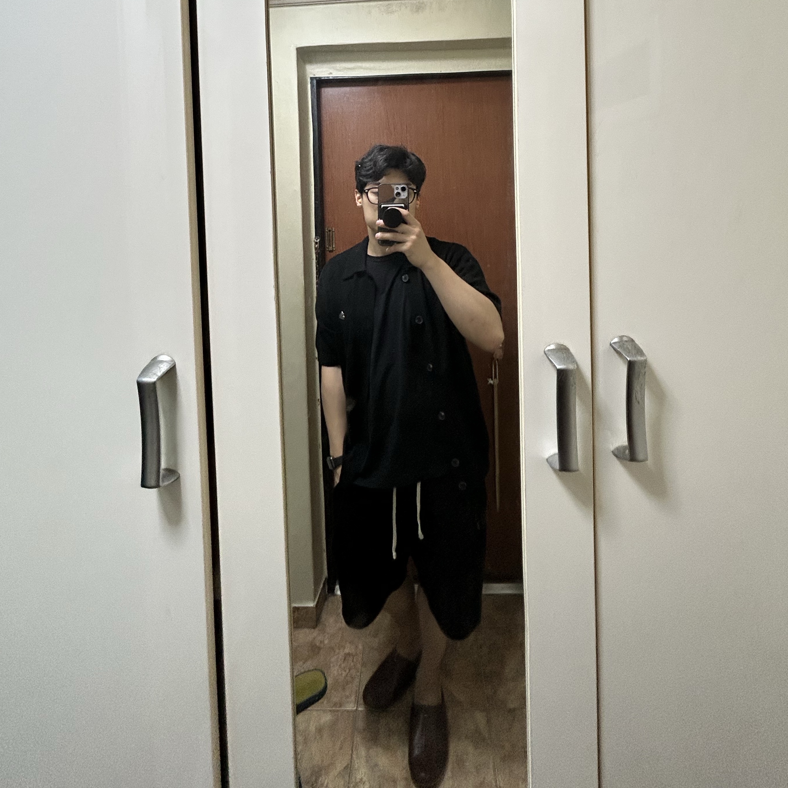 Human Made T-Shirts Black (3 Pack), Knitted Bermuda Traning Half Pants Black 착용 스타일 - 3