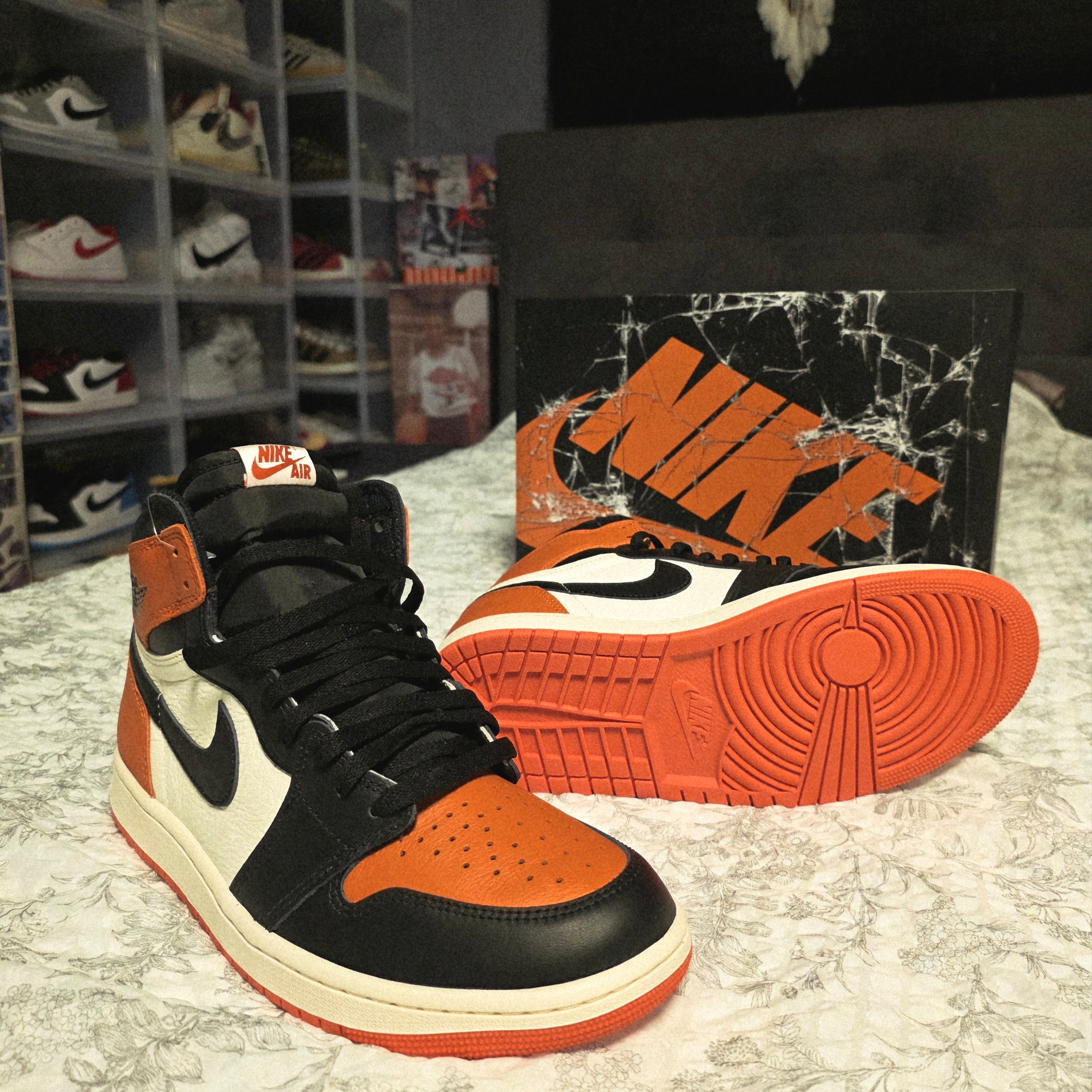 Jordan 1 Retro High OG Shattered Backboard 착용 스타일 - 2