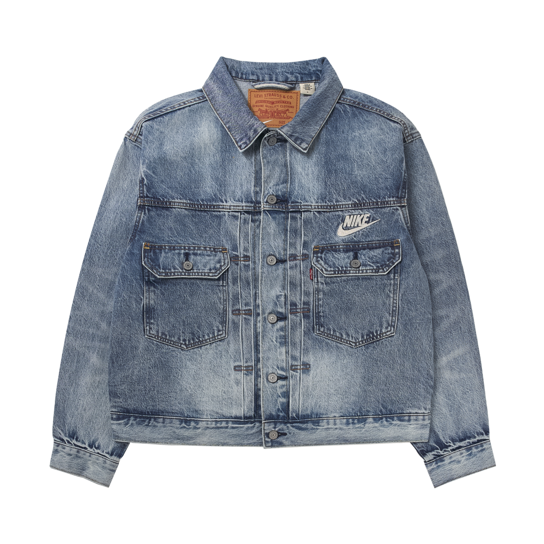 002TM0000 Levi's x Nike Trucker Jacket Light Blue - #2