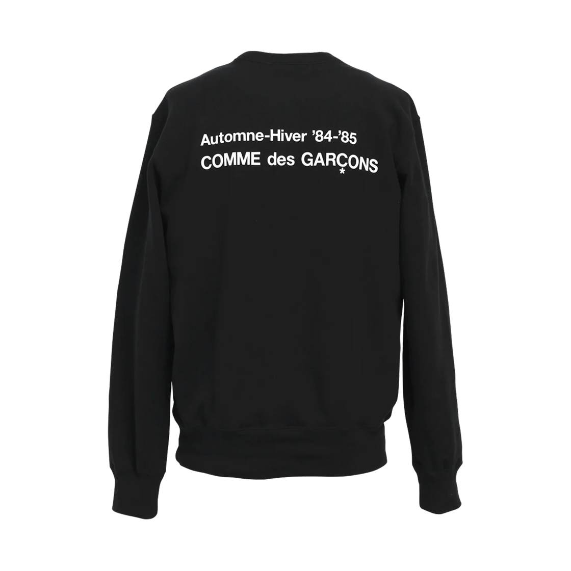 SZ-T081-051-1 CDG 84-85 Staff Sweatshirt Black