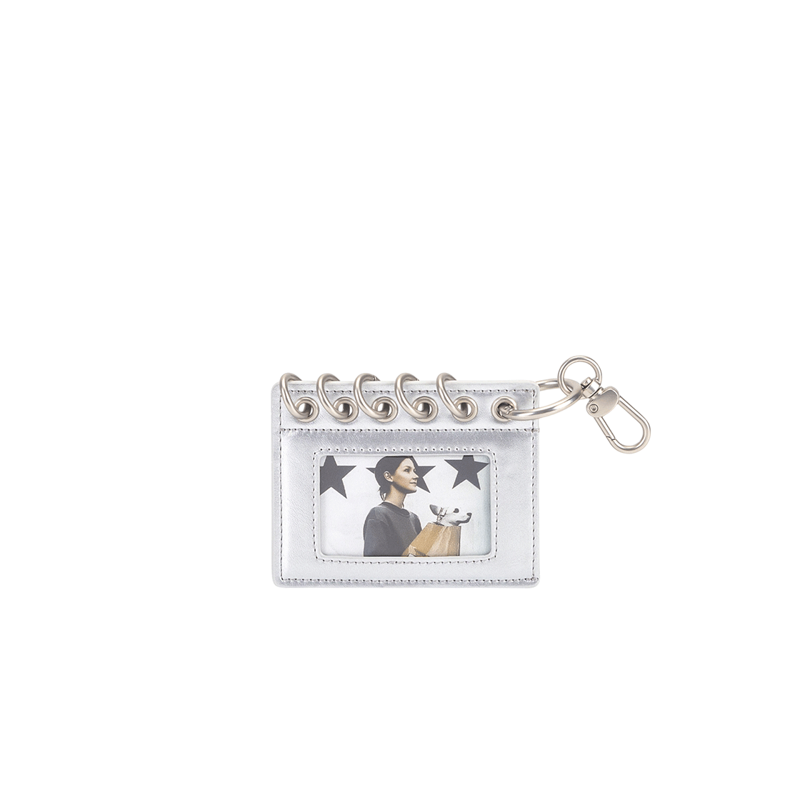 필인더블랭크 다이어리 카드 월렛 실버(Fillintheblank Diary Card Wallet Silver)