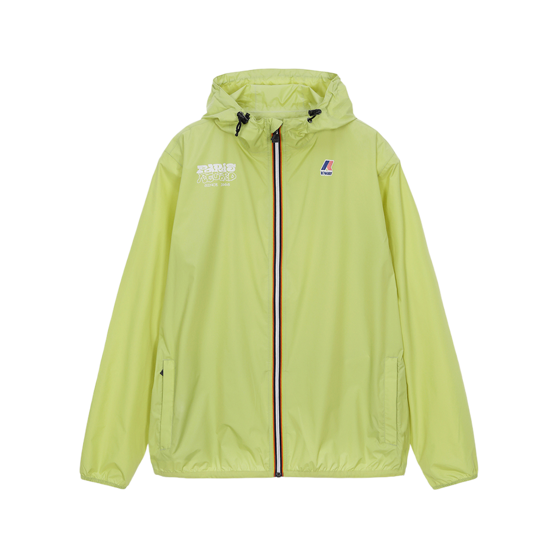 까웨 x 차인철 르브레 자켓 라임(K-Way x Chainchul Le Vrai Jacket Lime)