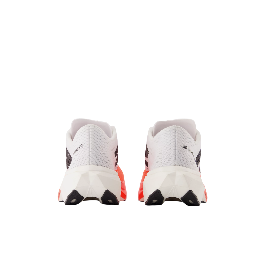 (W) 뉴발란스 퓨어셀 SC 페이서 v2 얼젠트 레드 화이트 - B 스탠다드((W) New Balance Fuelcell SC Pacer v2 Urgent Red White - B Standard) - 3